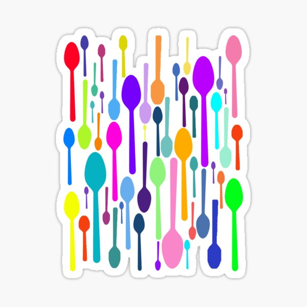 Item preview, Spoons All Over designed and sold by Nisa Katz.
