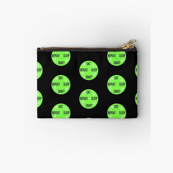Item preview, Eat Sleep Craft Repeat-eat sleep repeat funny designed and sold by NikitaAg.