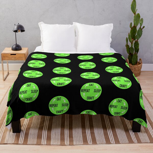 Item preview, Eat Sleep Craft Repeat-eat sleep repeat funny designed and sold by NikitaAg.