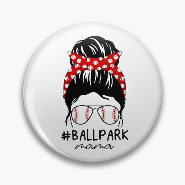 Item preview, Ball park Mama Mum Life Softball Baseball Mom Messy Bun Funny Mother’s Day Gift designed and sold by CreativaArt-.
