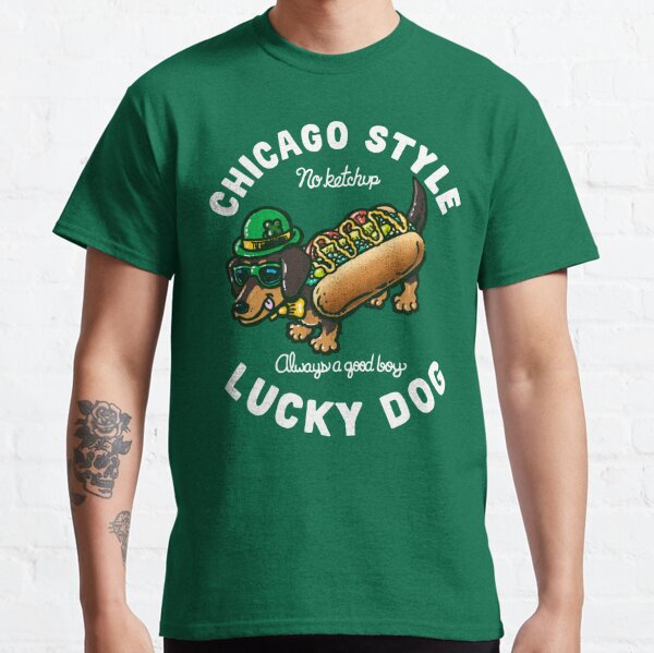 Chicago Style Hot Dog Street Art Youth Short Sleeve T-Shirt – SleeveDesignCo