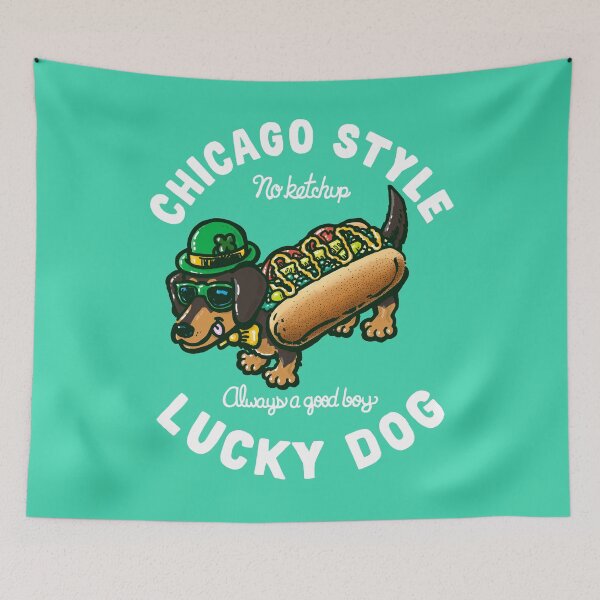 Item preview, Da Lucky Chicago Dog designed and sold by nickv47.