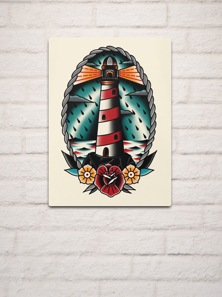 20+ Lighthouse Tattoos | Lighthouse tattoo, Tattoos, Waves tattoo