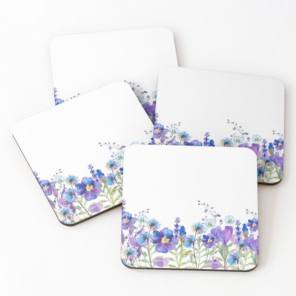 Item preview, spring time - beautiful purple flowers design  designed and sold by ArtDesign-land.