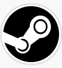 Modern Steam Logo - High Fidelity Sticker