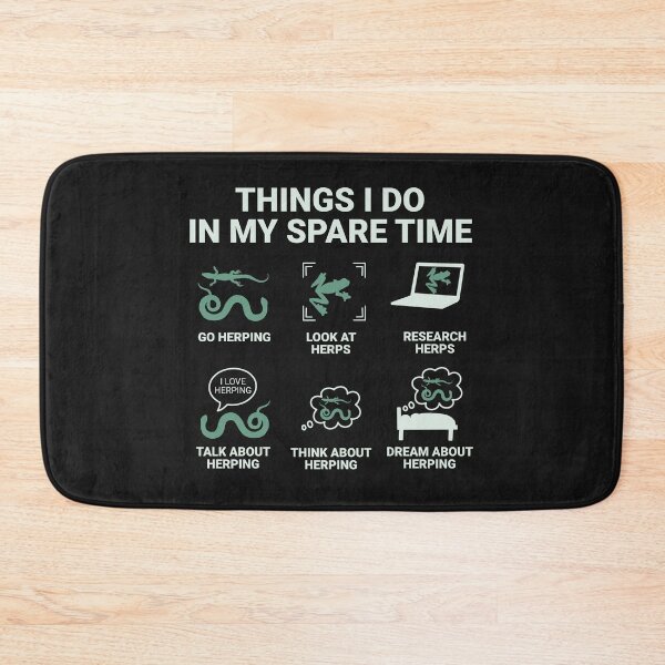 Item preview, Funny Herping And Herpetology Things I Do In My Spare Time Gift designed and sold by JokeGysen.