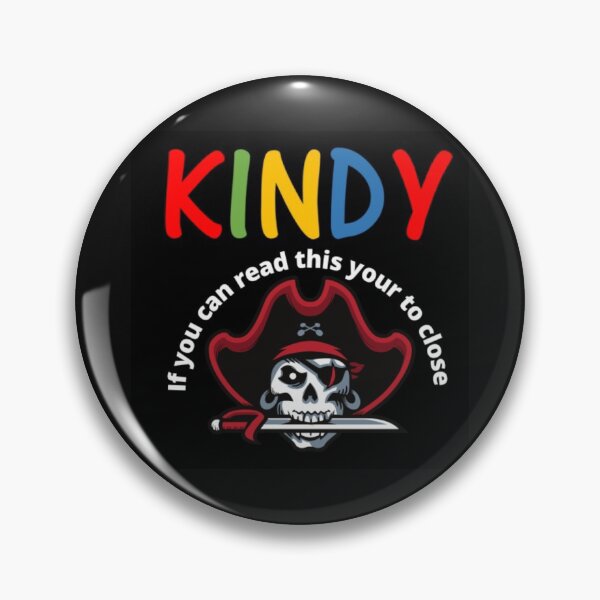 Item preview, Kindy.  Pirate Skull if you can read this you are to close designed and sold by thekidsprint.