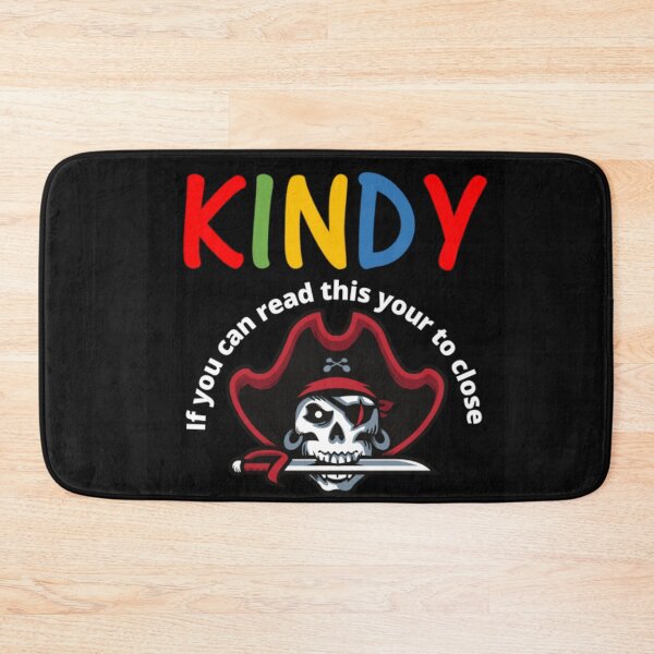 Item preview, Kindy.  Pirate Skull if you can read this you are to close designed and sold by thekidsprint.