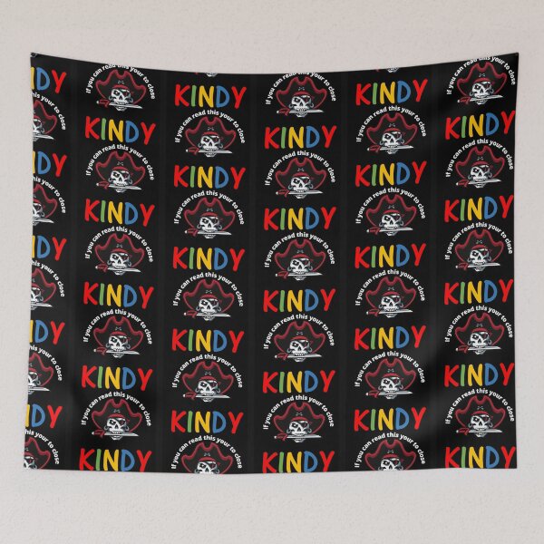 Item preview, Kindy.  Pirate Skull if you can read this you are to close designed and sold by thekidsprint.