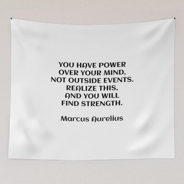 Item preview, You have power over your mind - Marcus Aurelius designed and sold by Inspirationmotivation.