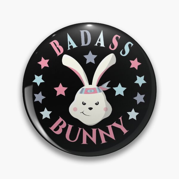 Item preview, Badass Cute Bunny designed and sold by Styler Design.