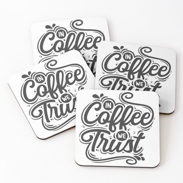 Item preview, In Coffee We Trust Artwork designed and sold by fahadabu.