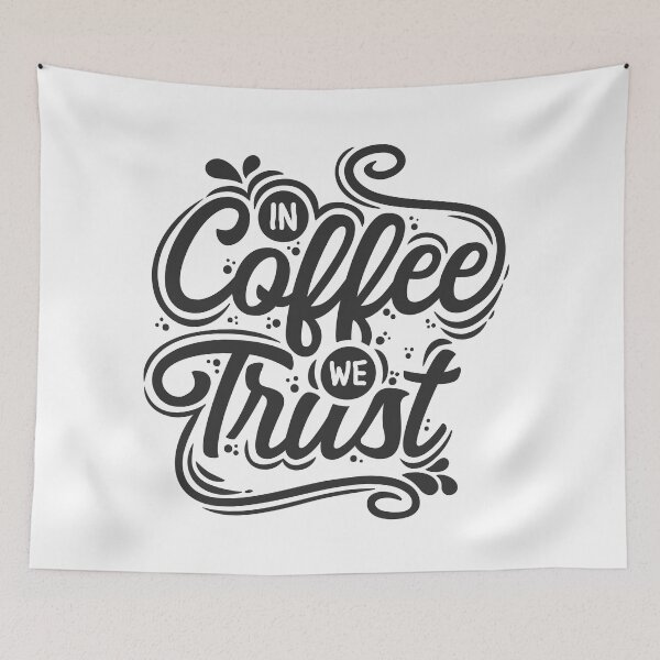 Item preview, In Coffee We Trust Artwork designed and sold by fahadabu.
