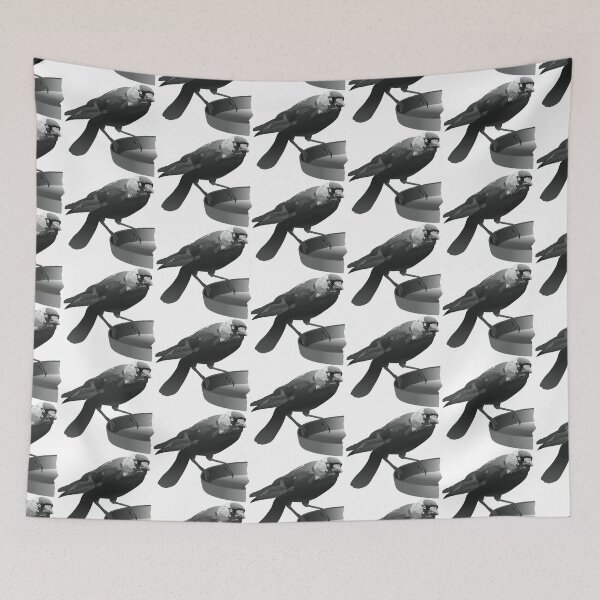 Item preview, Jackdaw Garden Bird Illustration designed and sold by BijouArt.