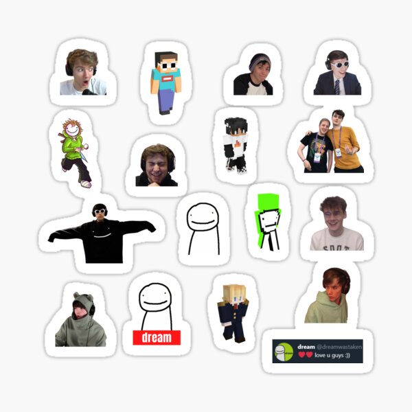 dream smp stickers redbubble