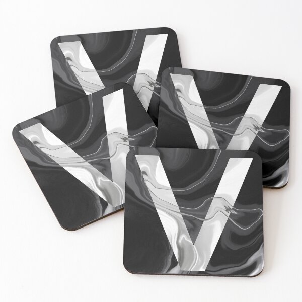 Item preview, “V” alphabet, marble abstract designed and sold by PAINTORS.