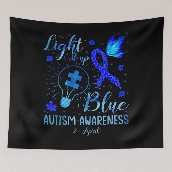 Item preview, Light It Up Blue Autism Awareness Kids Men Women  designed and sold by manidala.