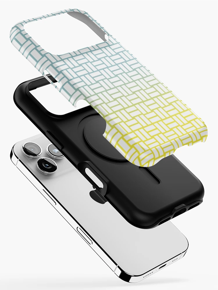 Thumbnail 2 of 4, iPhone Case, Simple Classy Braided Gradient Pattern designed and sold by Designs-RZ.