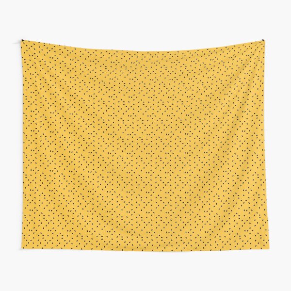 Yellow Fruit Seeds Tapestry