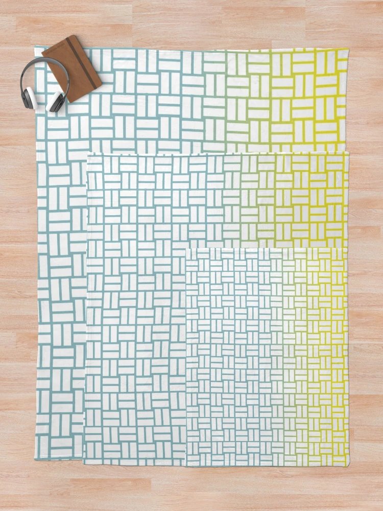 Thumbnail 5 of 6, Throw Blanket, Simple Classy Braided Gradient Pattern designed and sold by Designs-RZ.