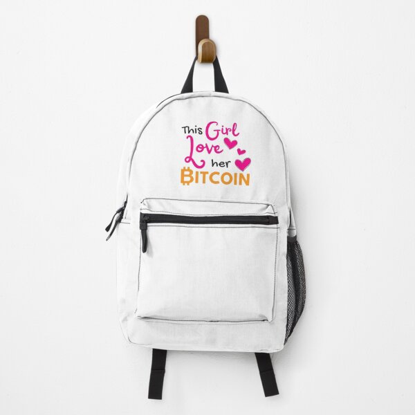 Item preview, This Girl Loves Her Bitcoin_Black-Pink designed and sold by Respire2020.