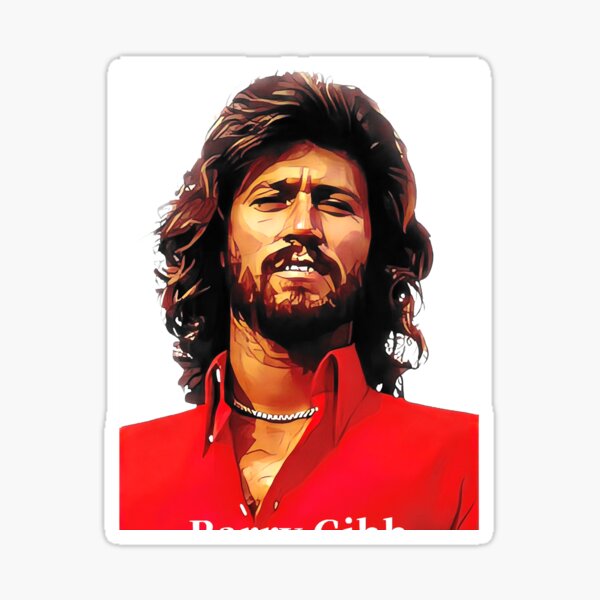 Barry Gibb Sticker