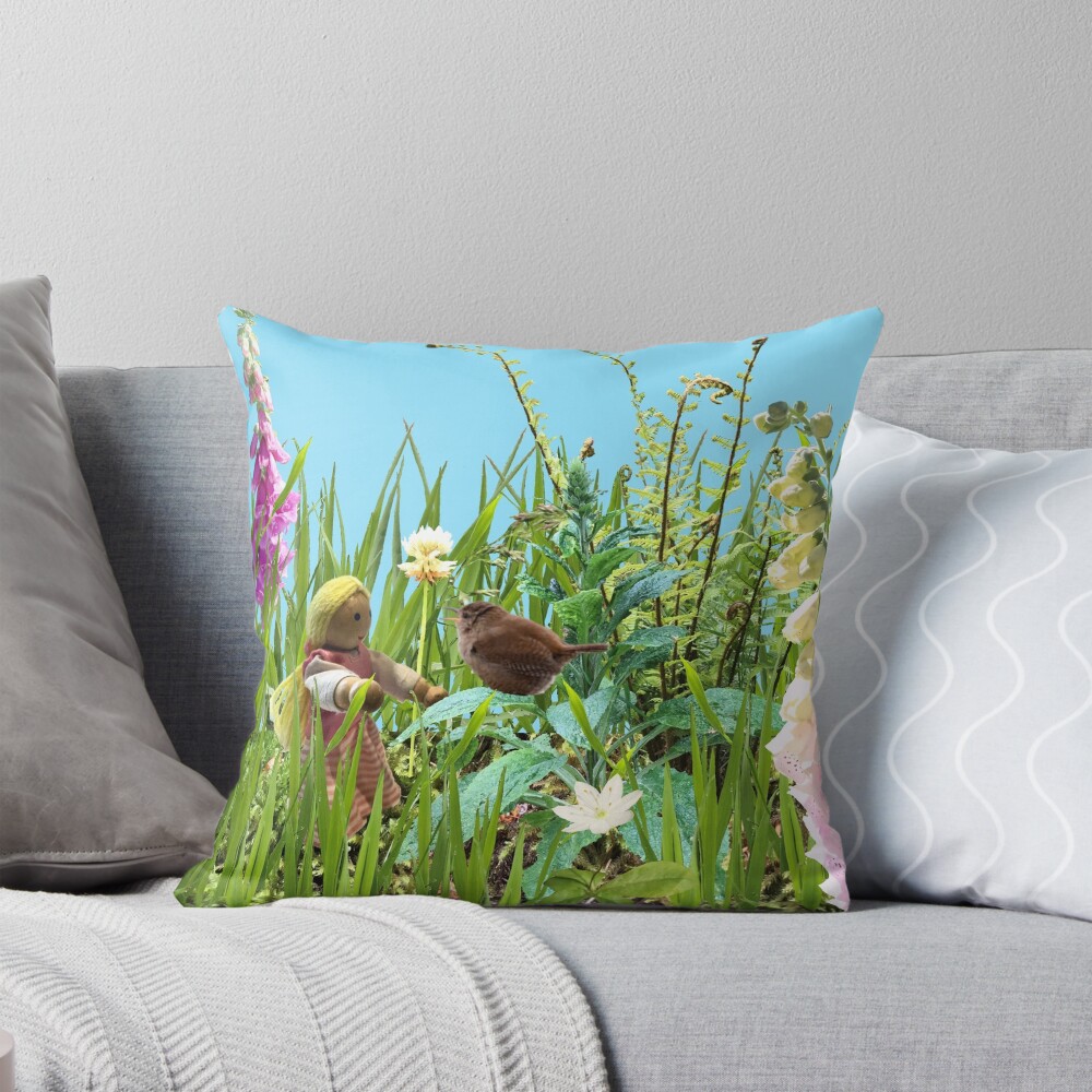 Item preview, Throw Pillow designed and sold by EuniceWilkie.