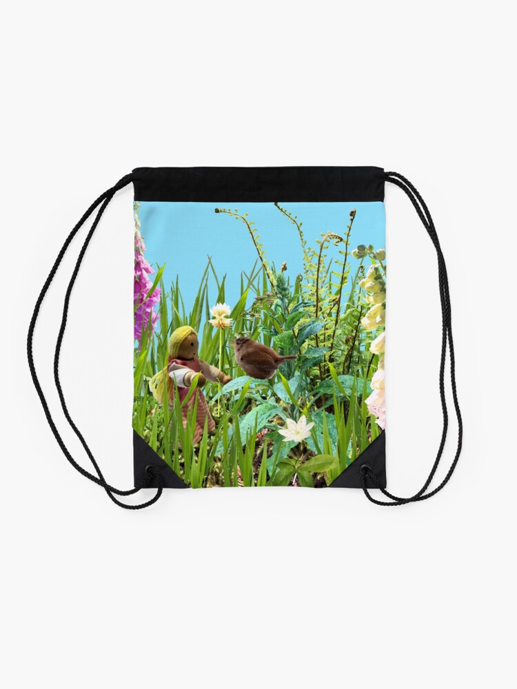 Thumbnail 2 of 3, Drawstring Bag, Children's Design - cute items and gifts designed and sold by EuniceWilkie.