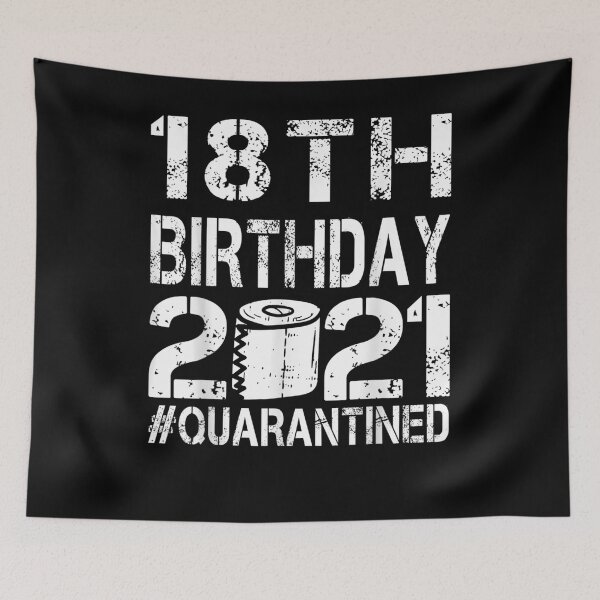 Item preview, Funny 18th Birthday 2021 Quarantined Funny 18 Years Old  designed and sold by manidala.