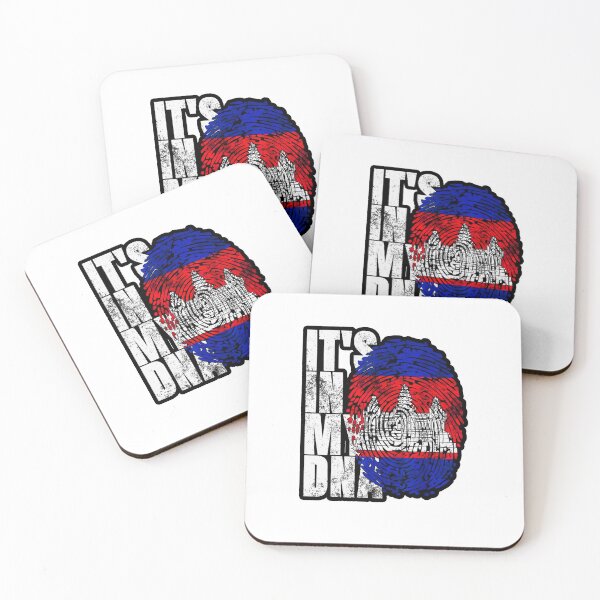 Item preview, It's In My Dna Cambodian Gifts Khmer Kampuchea Cambodia Flag designed and sold by AQVFOIY.