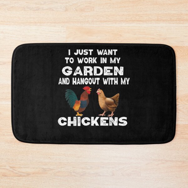 Item preview, I Just Want To Work In My Garden Chicken Mama  designed and sold by manidala.