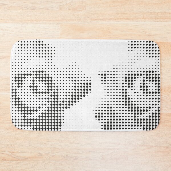Item preview, Dotted Flower Vector Art - Monochrome Printing Raster designed and sold by in-vectors.