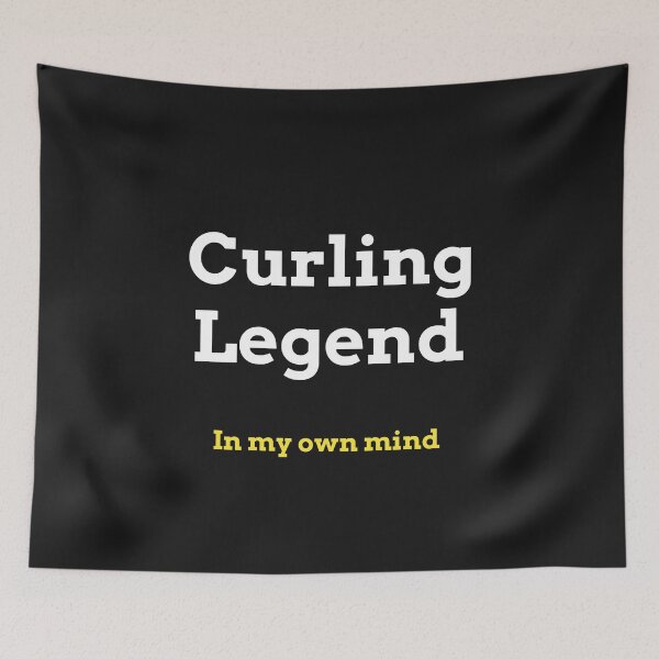 Item preview, Curling Legend designed and sold by VJKTees.