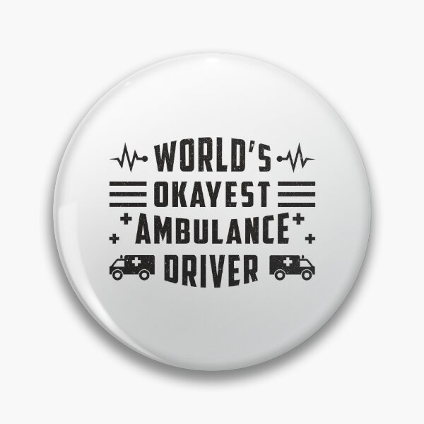 Item preview, World's Okayest Ambulance Driver Paramedic Gift designed and sold by tshirtconcepts.