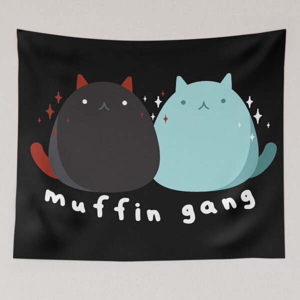 Item preview, muffin gang, skephalo cats designed and sold by Lee-Dunmire.