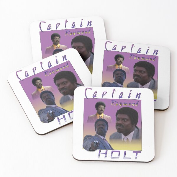 Item preview, Brooklyn Nine Nine Captain Raymond Holt Vintage Retro 80's Style Inspired brooklyn 99 stickers brooklyn 99 gift brooklyn 99 shirt designed and sold by Daniel Harrison.