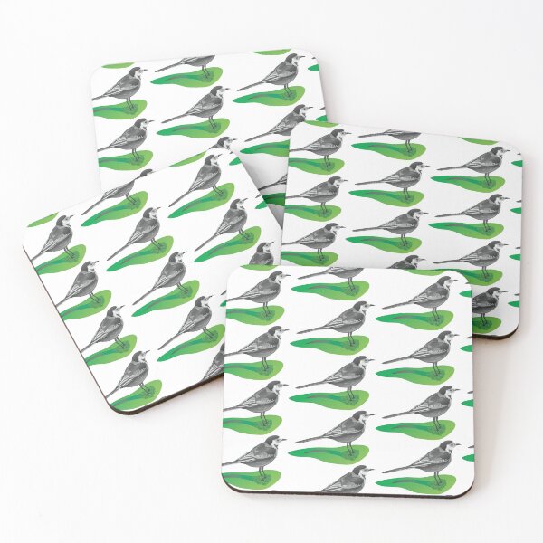 Item preview, Pied Wagtail Garden Bird Illustration designed and sold by BijouArt.
