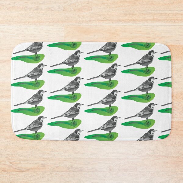 Item preview, Pied Wagtail Garden Bird Illustration designed and sold by BijouArt.