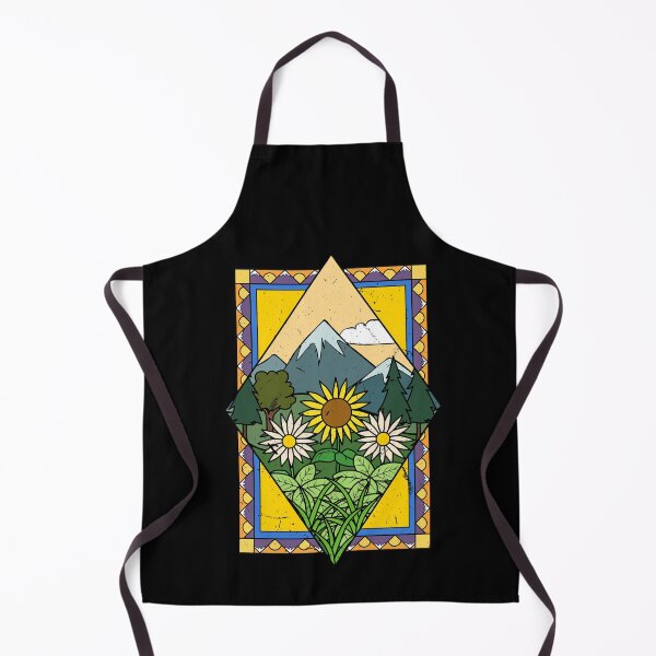 Item preview, Hippie Mountain Nature Wildflower Design designed and sold by Tom2468.