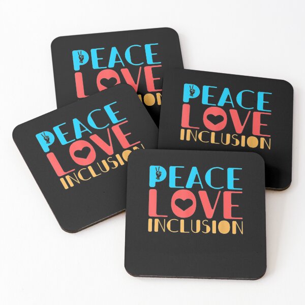 Artikelvorschau, Peace Love Inclusion Outfit I Tag des Bewusstseins für Autismus entworfen und verkauft von manidala.