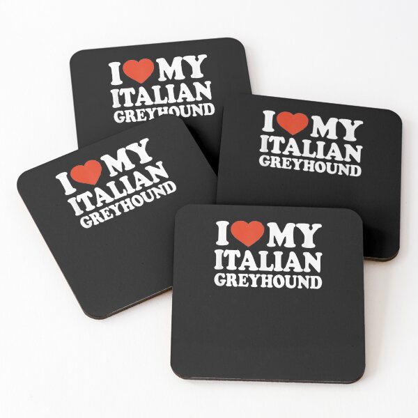 Item preview, I Love My Italian Greyhound Italian Sighthound Dog Lover  designed and sold by manidala.