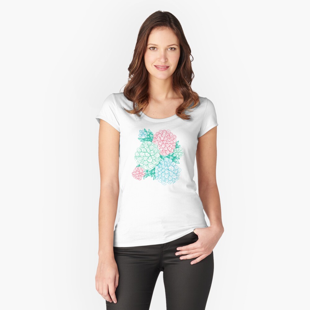 Item preview, Fitted Scoop T-Shirt designed and sold by lauramaxwell.