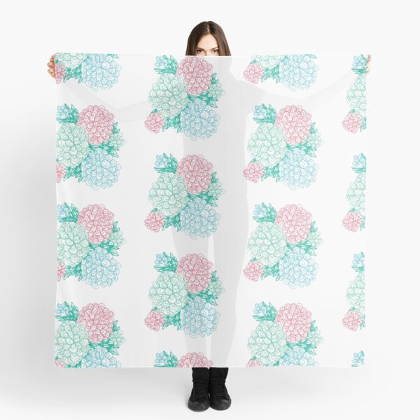 Hydrangeas Scarf