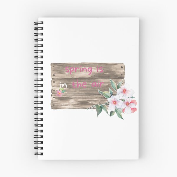 Item preview, spring is in the air-insperaional quote design designed and sold by ArtDesign-land.