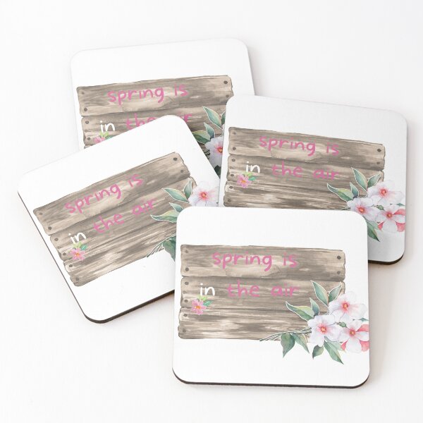 Item preview, spring is in the air-insperaional quote design designed and sold by ArtDesign-land.
