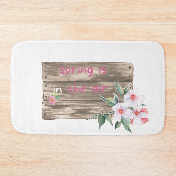 Item preview, spring is in the air-insperaional quote design designed and sold by ArtDesign-land.