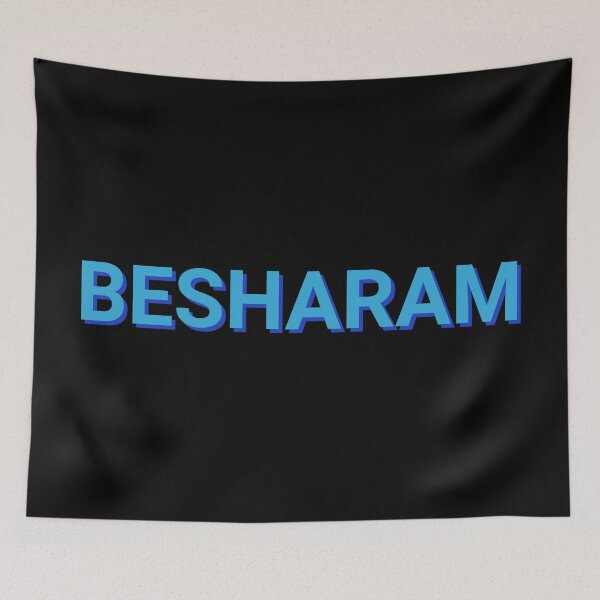 Item preview, Besharam Hindi Slang designed and sold by Sour Soul.