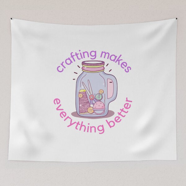 Item preview, Crafting makes everything better designed and sold by NikitaAg.
