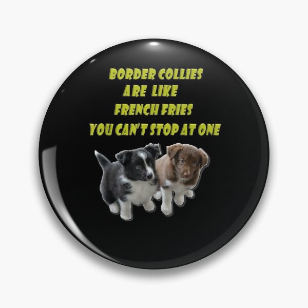 Item preview, Border Collie French Fries Funny  designed and sold by manidala.