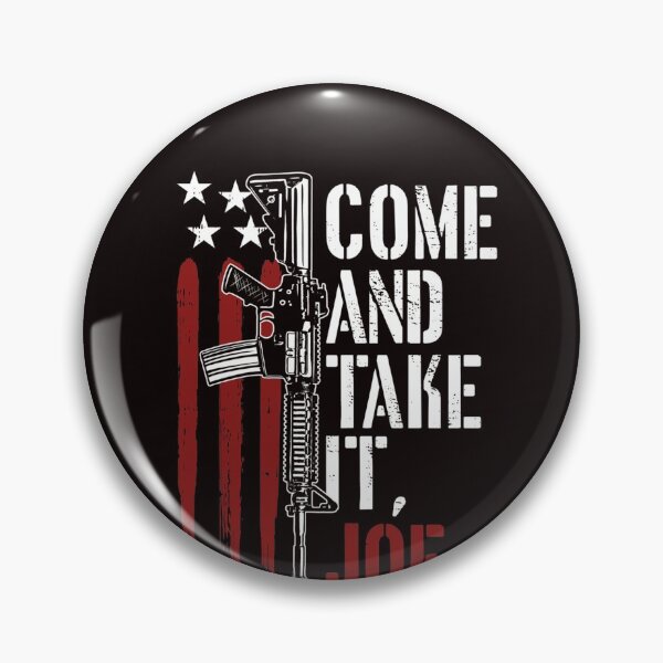 Item preview, Come And Take It Joe Gun Rights AR-15 American Flag designed and sold by joandinkelSH.